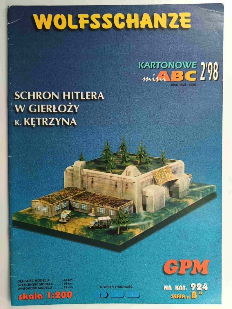 KARTONOWE MINI ABC 2’98. SCHRON HITLERA