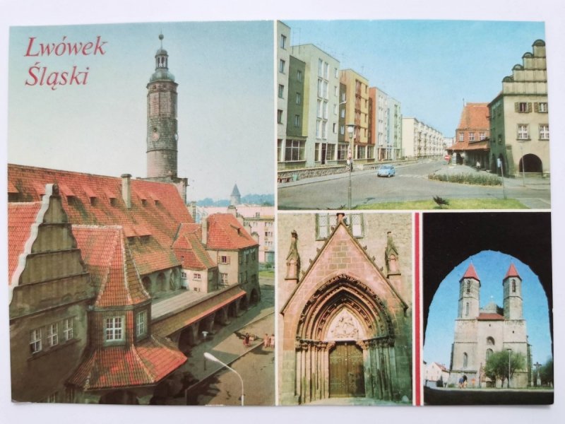 LWÓWEK ŚLĄSKI. CZTERY UJĘCIA FOT. SUROWIEC