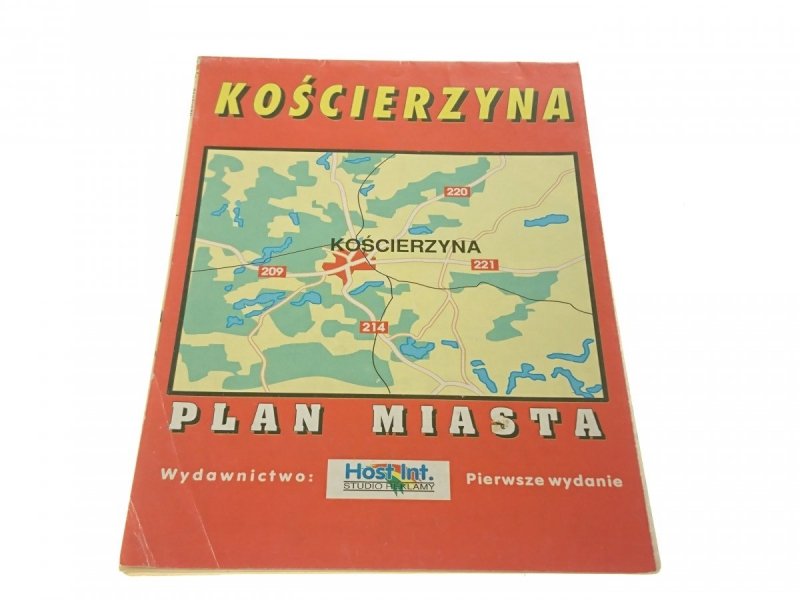 KOŚCIERZYNA. PLAN MIASTA