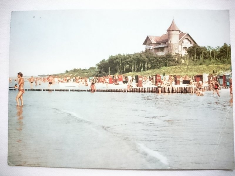 ŁEBA. DOM WYPOCZYNKOWY FWP NEPTUN - WIDOK OD STRONY PLAŻY FOT. KACZYŃSKI