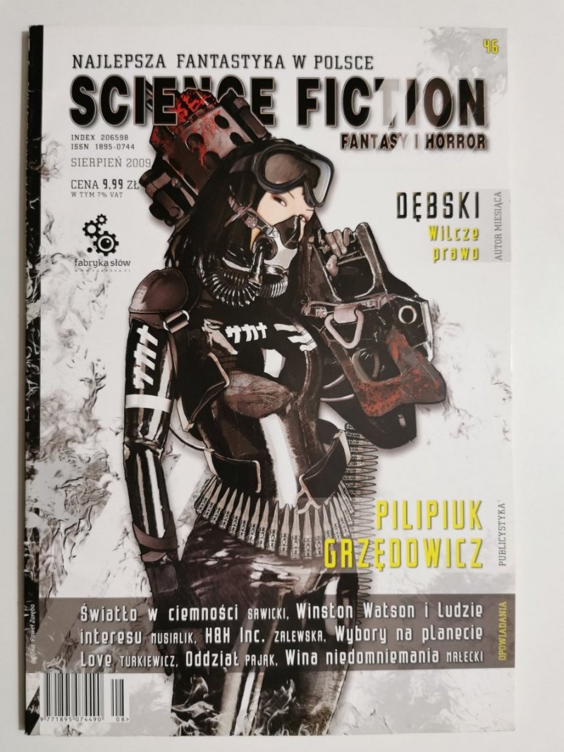 SCIENCE FICTION FANTASY I HORROR SIERPIEŃ 2009