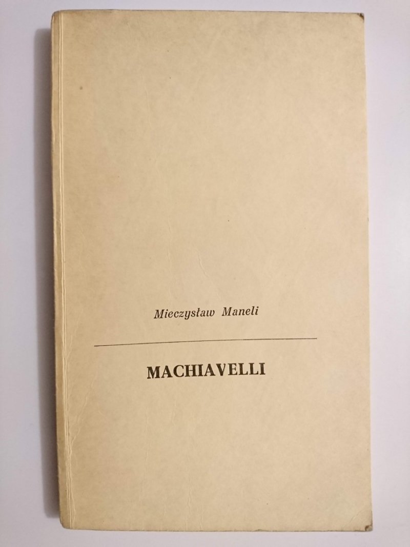 MACHIAVELLI - Mieczysław Maneli 1968