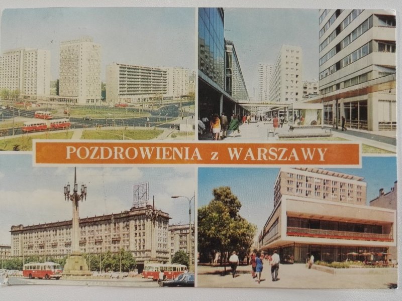 WARSZAWA. CZTERY UJĘCIA FOT. KACZYŃSKI I INNI