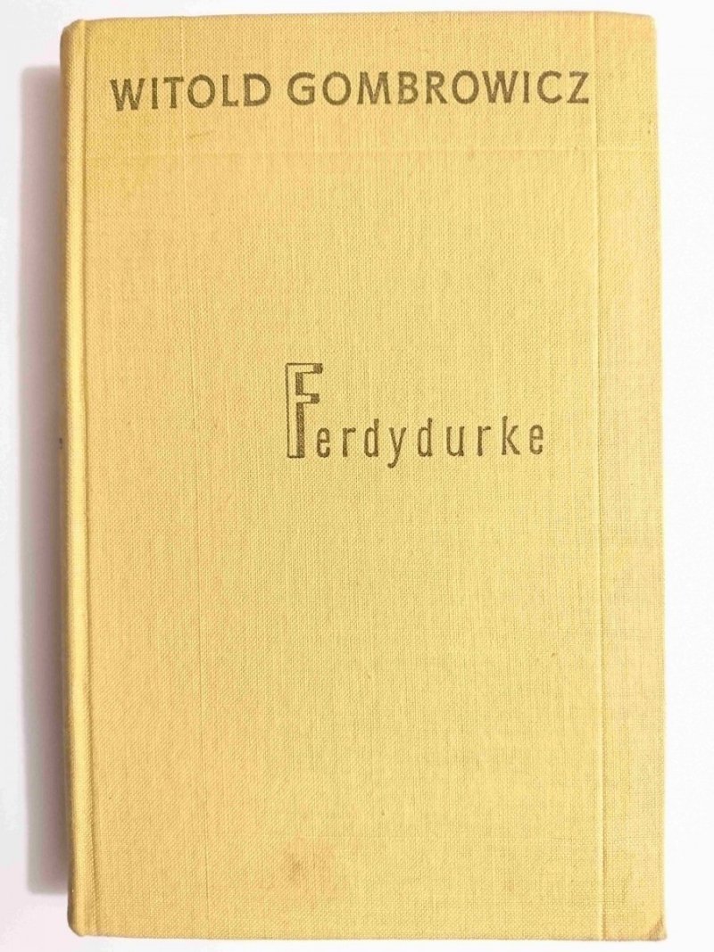 FERDYDURKE - Witold Gombrowicz 1956