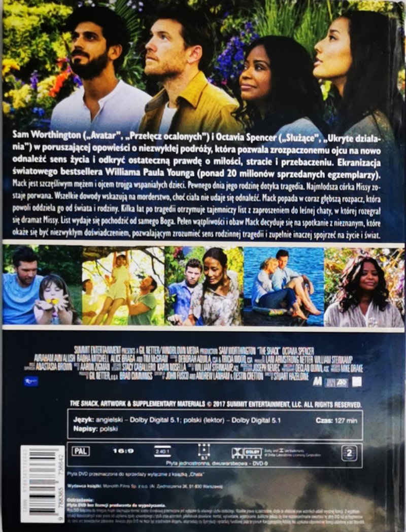 DVD. CHATA. THE SHACK