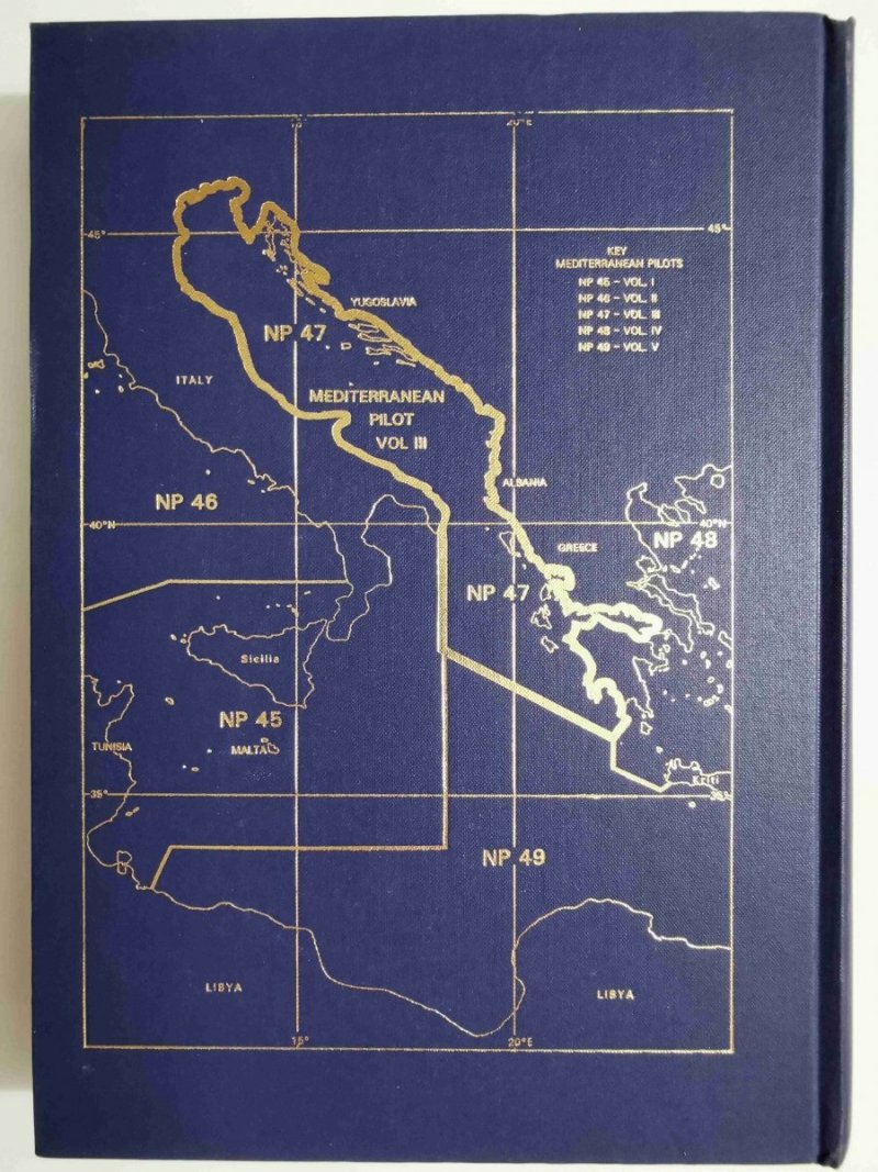 MEDITERRANEAN PILOT VOLUME III  1988