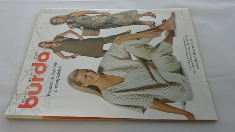 BURDA SPECIAL. DUŻE JEST PIĘKNE NR 1/2008 WIOSNA