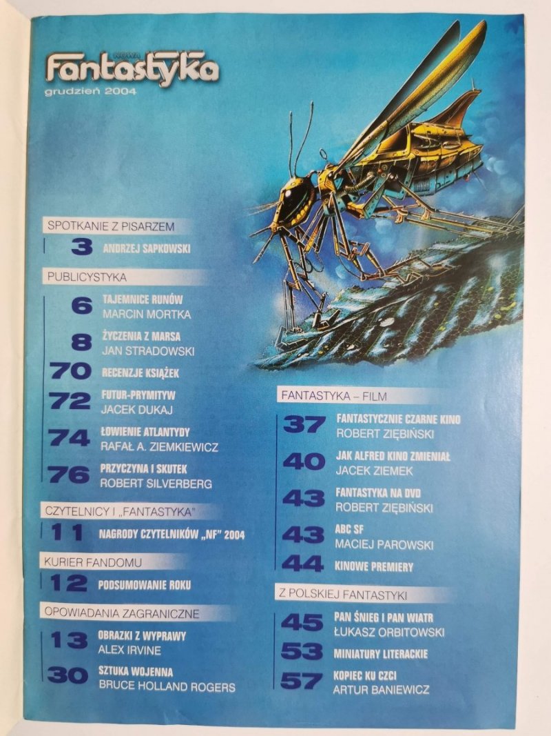 NOWA FANTASTYKA NR 12 (267) GRUDZIEŃ 2004