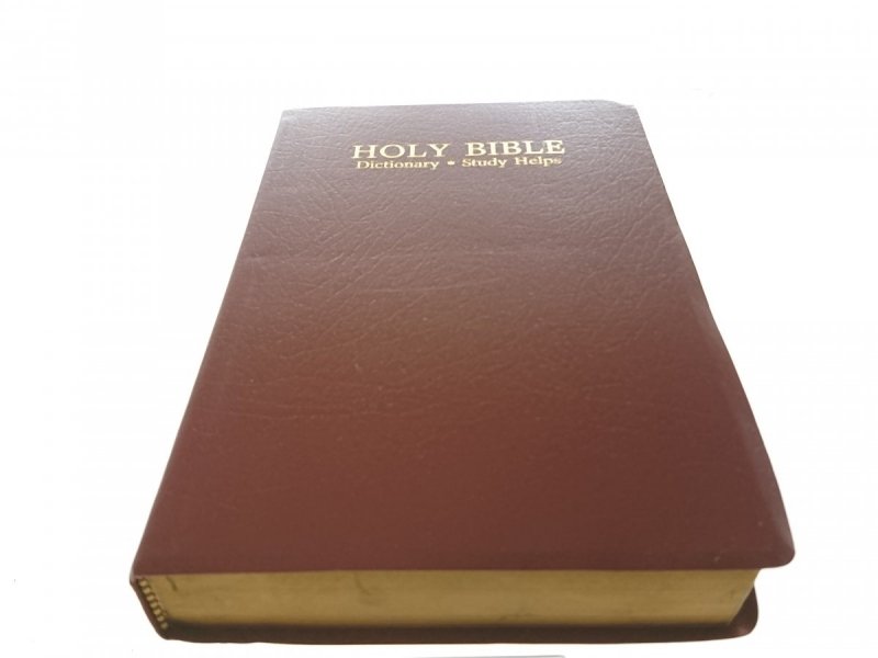HOLY BIBLE. DICTIONARY STUDY HELPS 1989