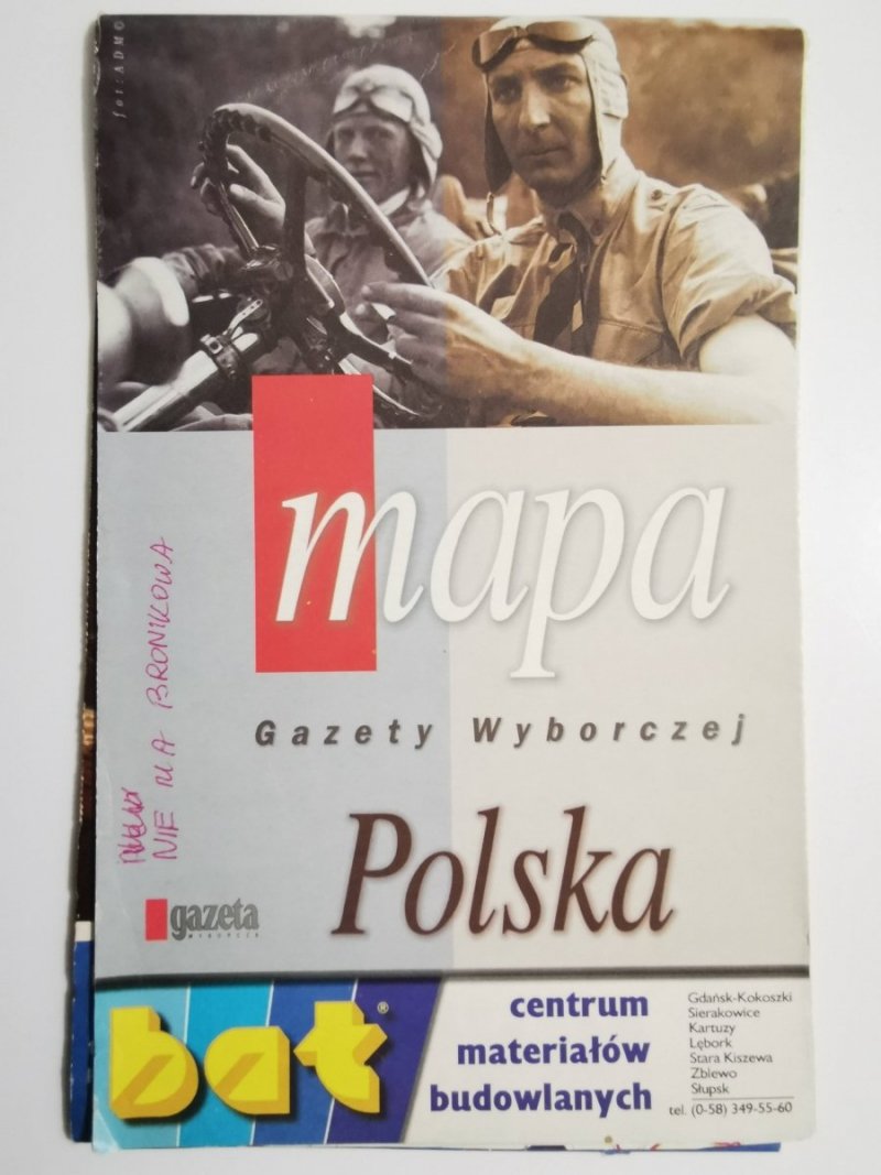 MAPA GAZETY WYBORCZEJ. POLSKA 