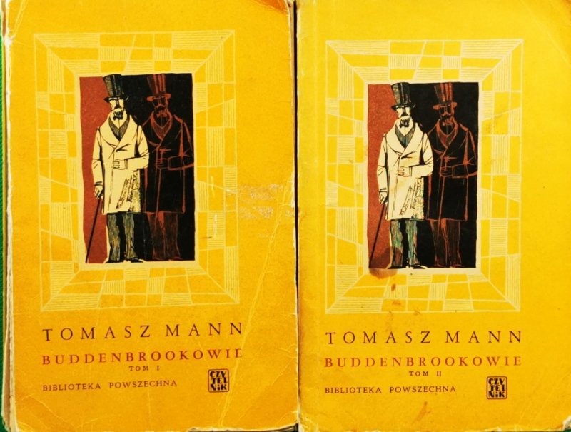 BUDDENBROOKOWIE TOM I-II - Tomasz Mann