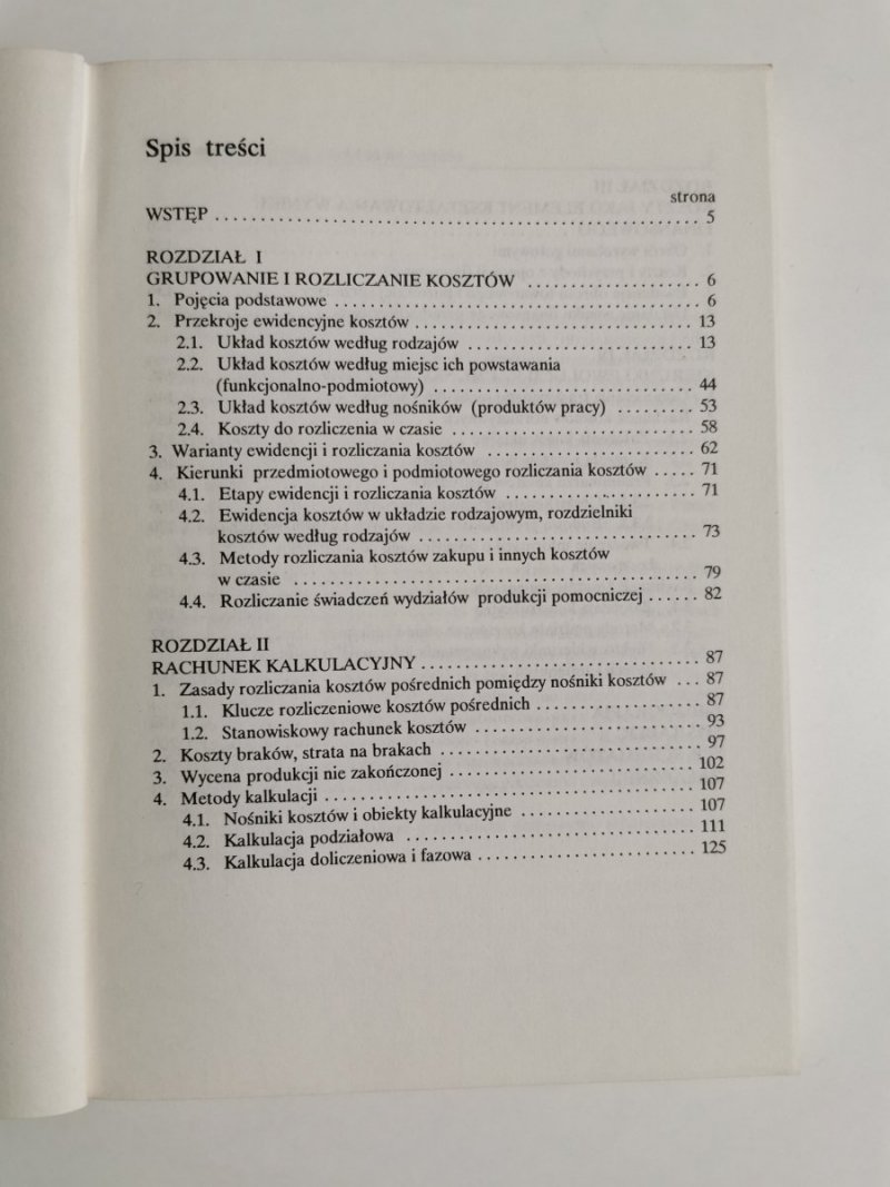 PORADNIK EWIDENCJI I ROZLICZANIA KOSZTÓW - Jerzy Gierusz 1992