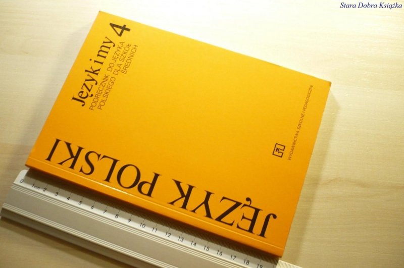JĘZYK I MY 4 PODRĘCZNIK - Danuta Buttler 1998