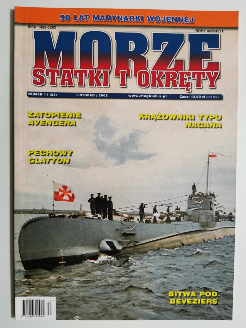 MORZE STATKI I OKRĘTY NR 11/2008