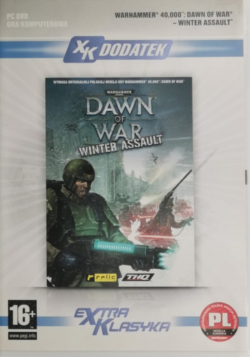 DVD. DAWN OF WAR WINTER ASSAULT