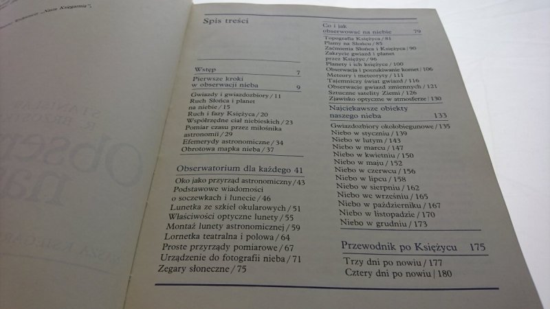 OBSERWUJEMY NASZE NIEBO - Brzostkiewicz 1988