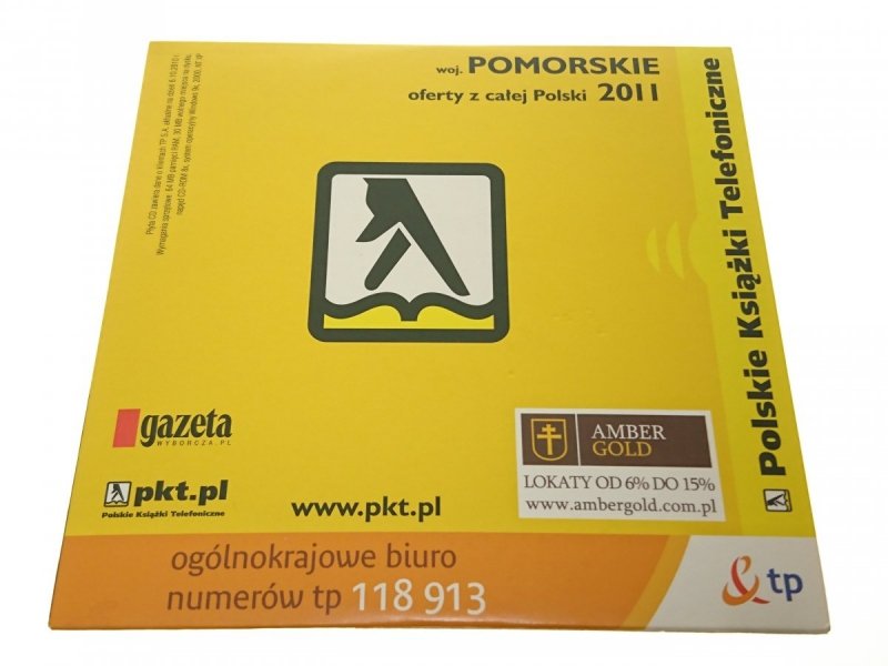 POLSKIE KSIĄŻKI TEL. WOJ. POMORSKIE 2011 PŁYTA CD