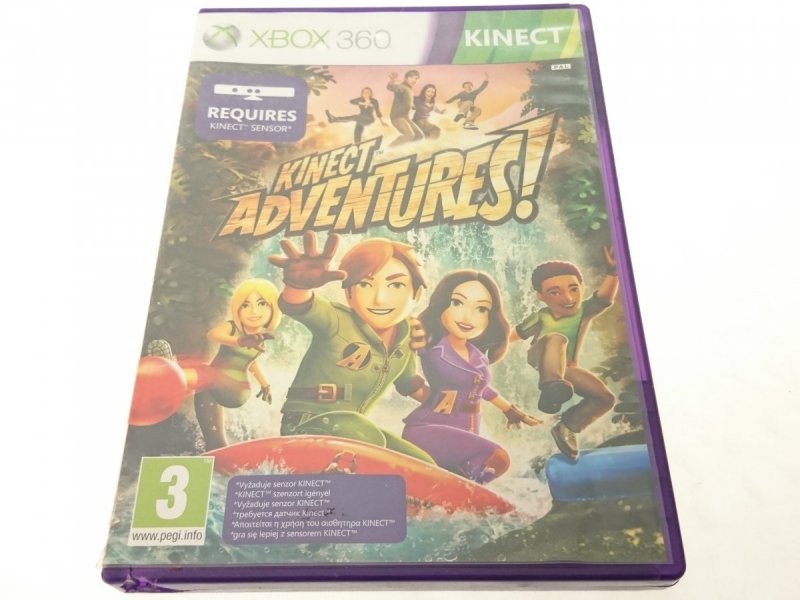 KINECT ADVENTURES! KINECT XBOX 360