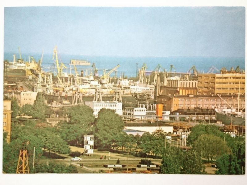 GDYNIA. PORT - WIDOK OGÓLNY FOT. UKLEJEWSKI
