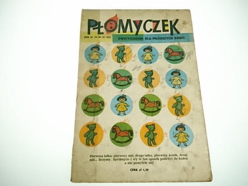 PŁOMYCZEK NR 6 ROK 35 16-30.XI.1956