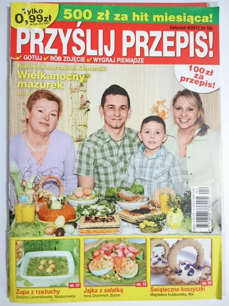 PRZYŚLIJ PRZEPIS 4-2012