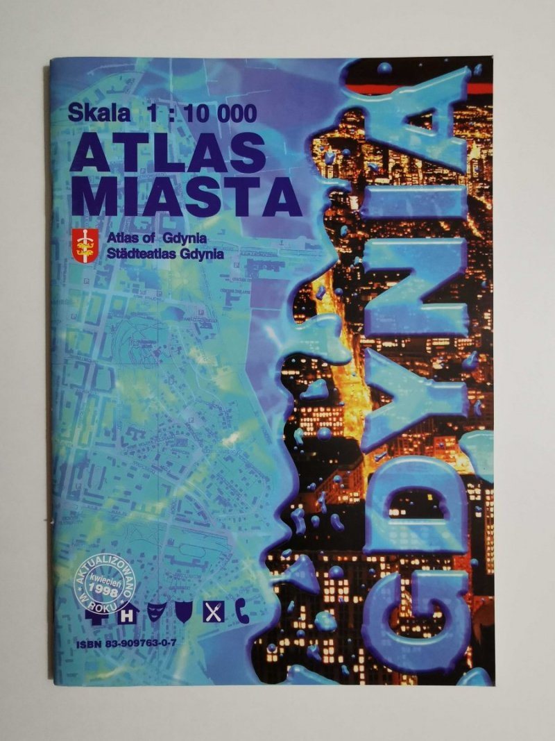 ATLAS MIASTA SKALA 1: 10 000 