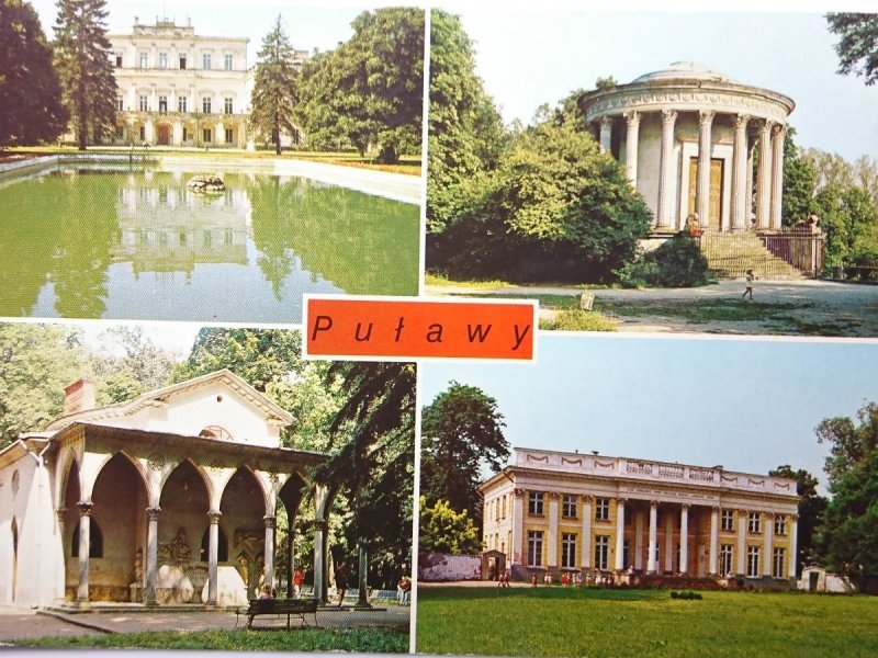 PUŁAWY. PAŁAC CZARTORYSKICH; ŚWIĄTYNIA SYBILLI