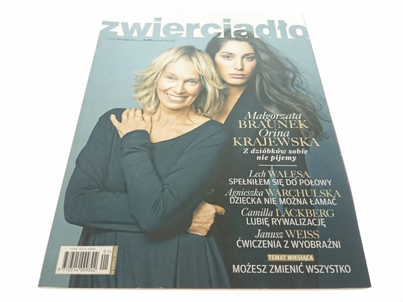 ZWIERCIADŁO 1 1995 STYCZEŃ 1995 BRAUNEK KRAJEWSKA