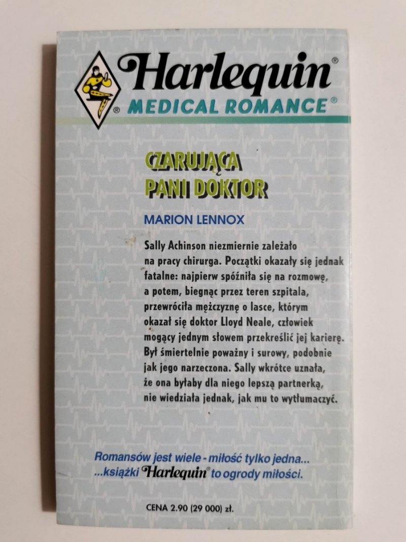CZARUJĄCA PANI DOKTOR - Marion Lennox 1996