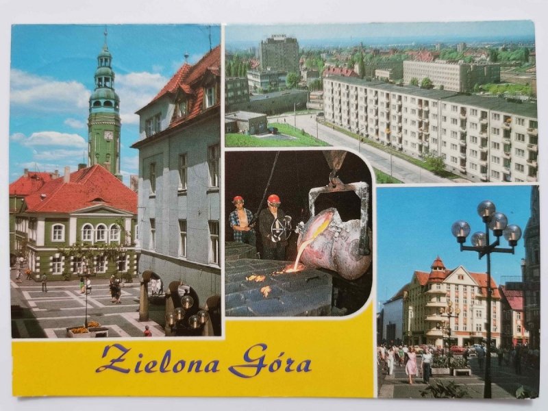 ZIELONA GÓRA. CZTERY UJĘCIA FOT. R. REED