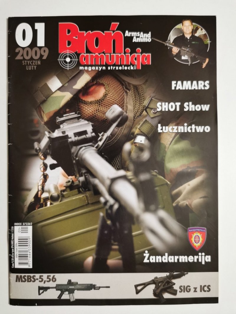 BROŃ AMUNICJA 01 2009 STYCZEŃ LUTY 