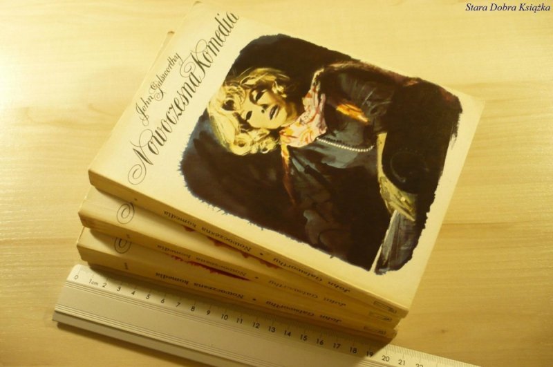 NOWOCZESNA KOMEDIA TOMY 1-3 - Galsworthy (1972)