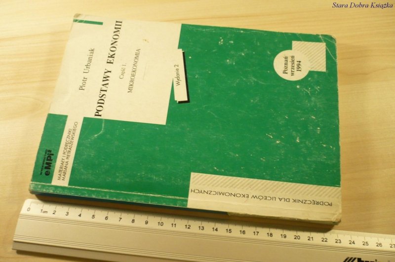 PODSTAWY EKONOMII CZĘŚĆ 1 MIKROEKONOMIA (1994)