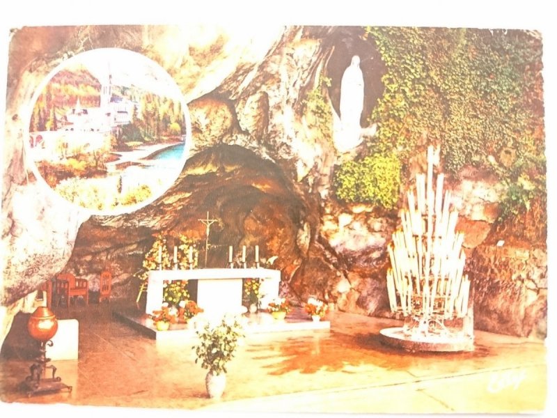 LOURDES. LA GROTTE MIRACULEUSE