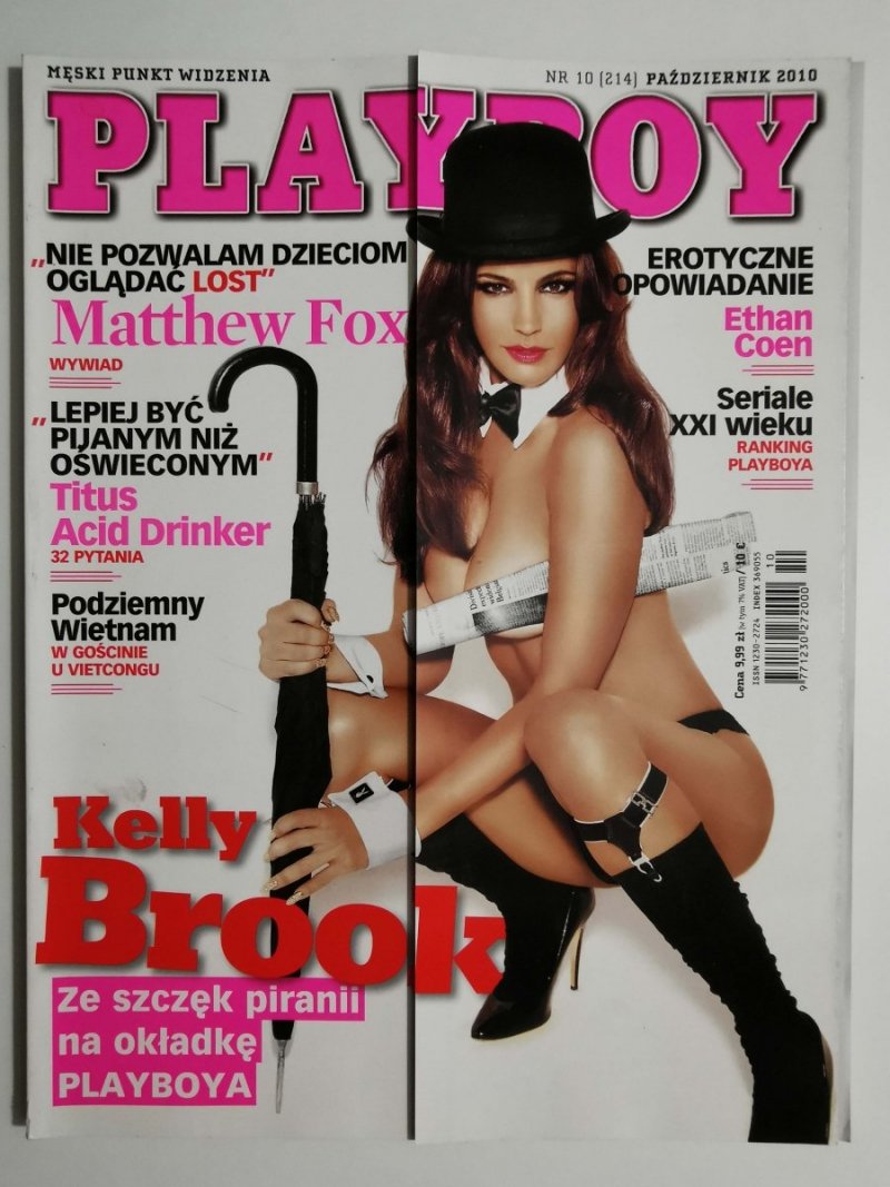 PLAYBOY NR 10 (214) PAŹDZIERNIK 2010 KELLY BROOK 