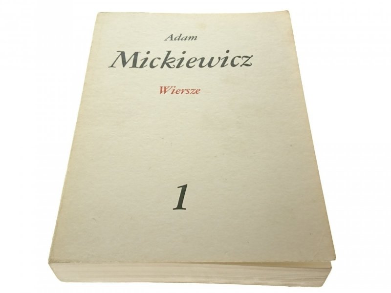 WIERSZE - Adam Mickiewicz 1982