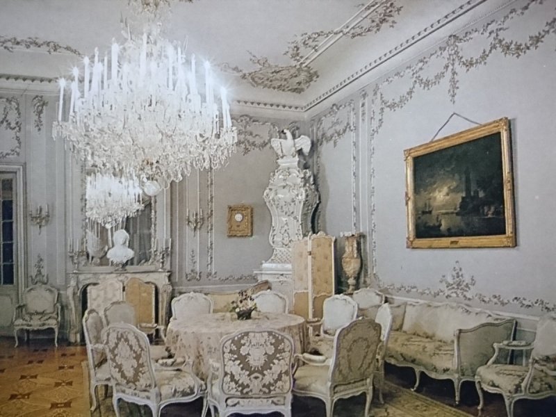 ŁAŃCUT - MUZEUM - ZAMEK Z XVII WIEKU SALON NAROŻNY