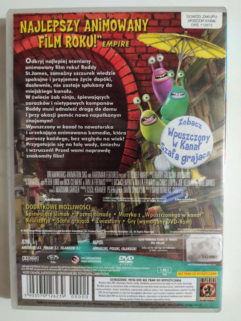 DVD. WPUSZCZONY W KANAŁ