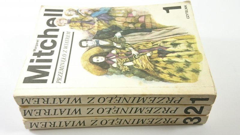 PRZEMINĘŁO Z WIATREM TOMY OD 1 DO 3 - Mitchell