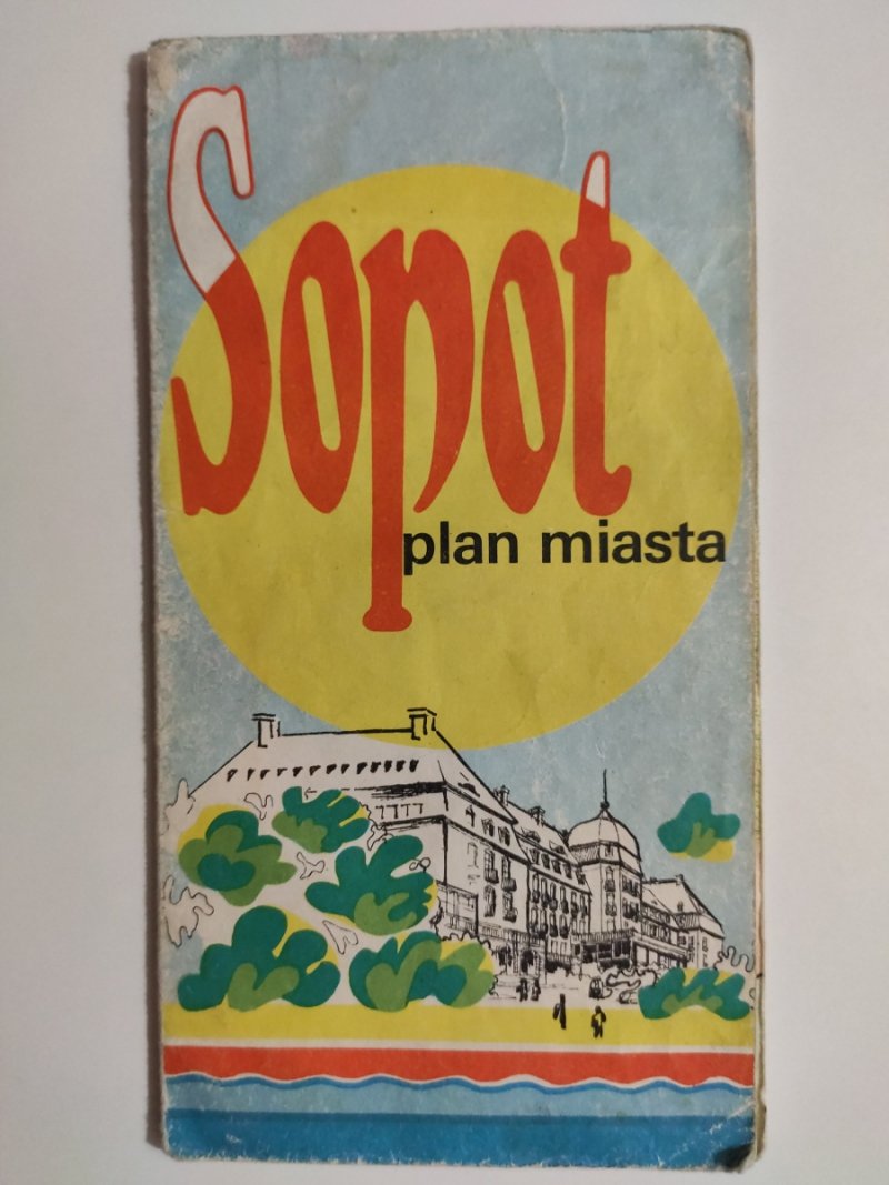 SOPOT PLAN MIASTA 1977