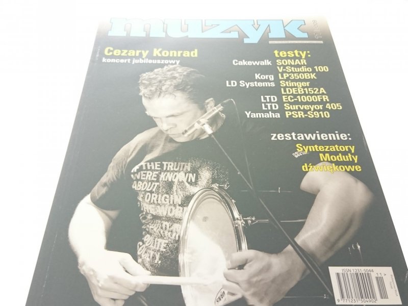 MUZYK 11/2009 CEZARY KONRAD KONCERT JUBILEUSZOWY