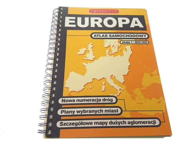 EUROPA. ATLAS SAMOCHODOWY 2002
