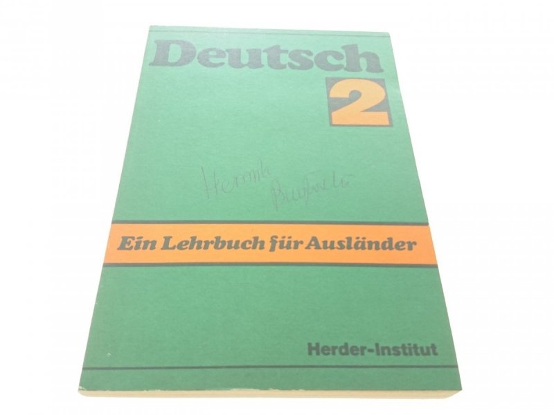 DEUTSCH 2 EIN LEHRBUCH FUR AUSLANDER 1989