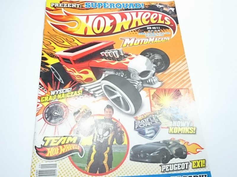 HOT WHEELS NR 09/11 29.07-25.08