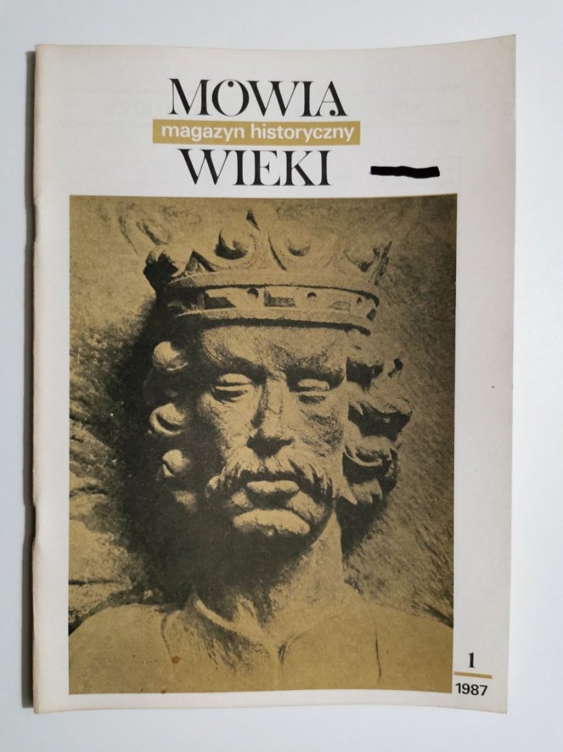 MÓWIĄ WIEKI NR 1 1987