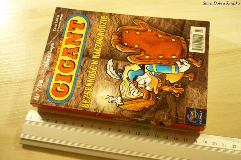 KOMIKS GIGANT NR 7/98 BEZSENNOŚĆ W KACZOGRODZIE