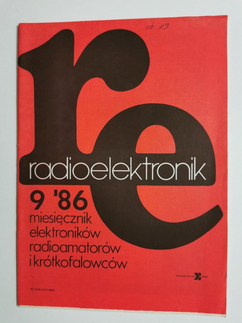 RADIOELEKTRONIK NR 9'86