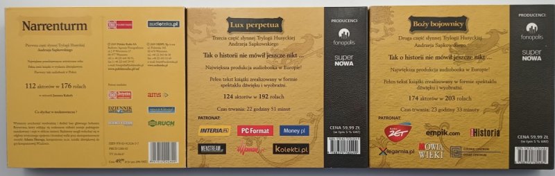 CD. TRYLOGIA HUSYCKA - Andrzej Sapkowski