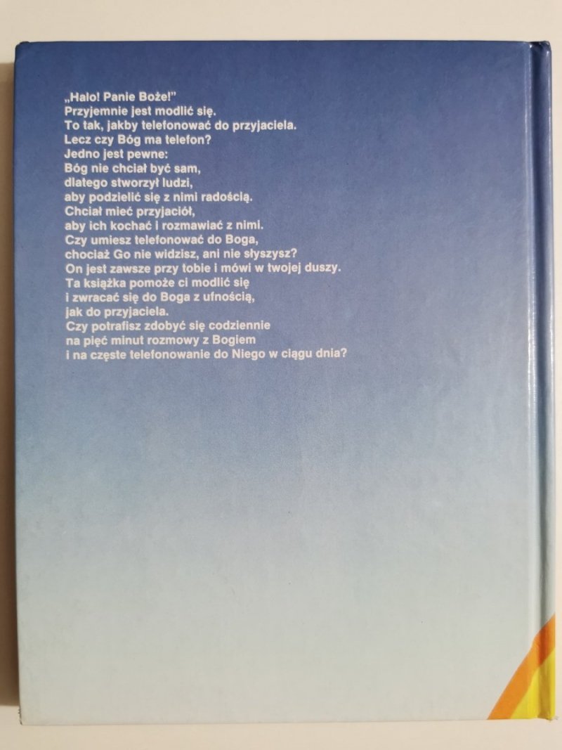 HALO, BOŻE! TO JA! ROZMOWY DZIECKA Z BOGIEM 