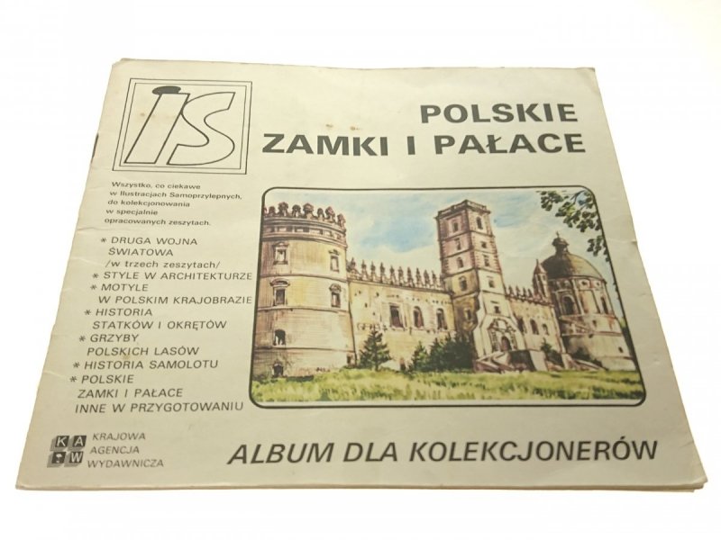 ALBUM DLA KOLEKCJONERÓW. POLSKIE ZAMKI I PAŁACE
